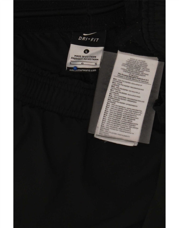 Nike Mens Dri Fit Sport Shorts Grande Poliéster Preto