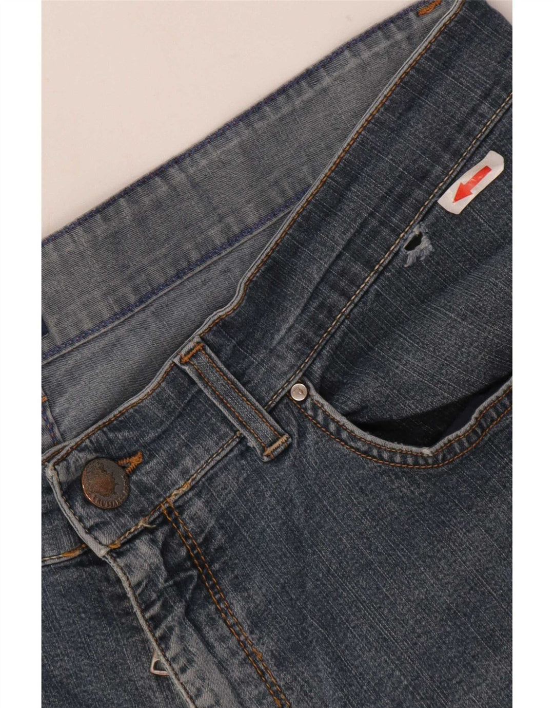 Jeans retos masculinos Trussardi W40 L29 azul