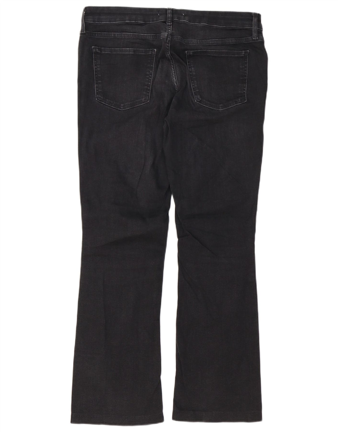 Zara Jeans Bootcut Feminino EU 42 Grande W32 L29 Preto