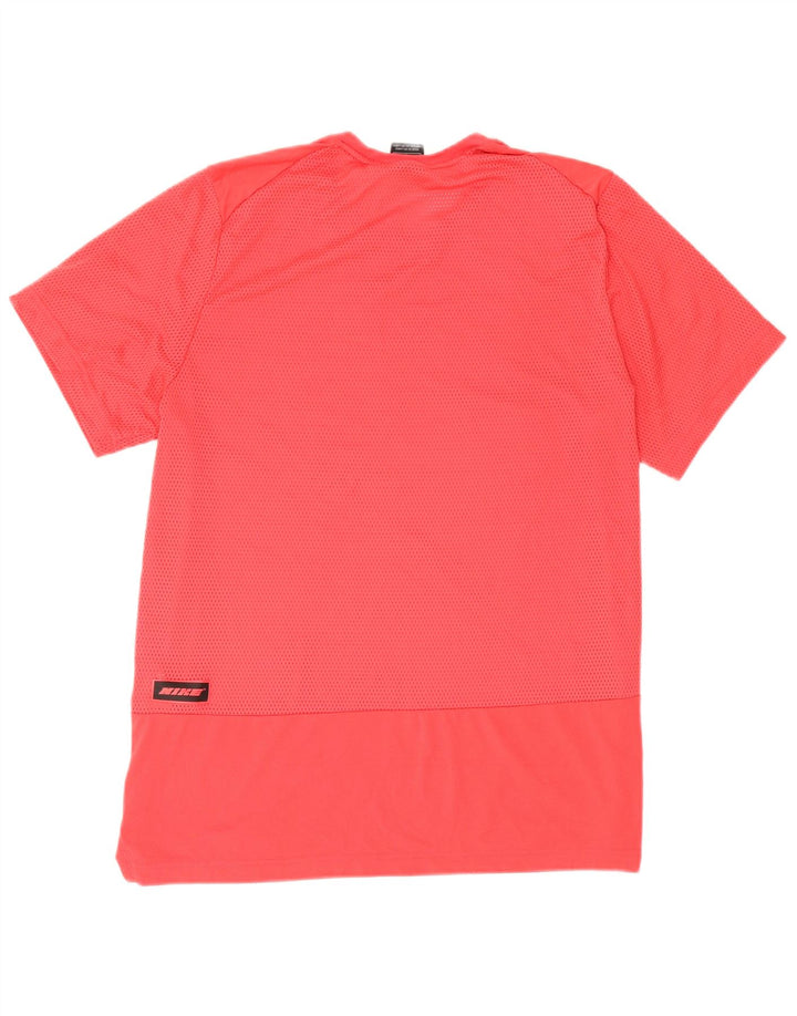 Camiseta Nike Masculina Dri Fit Standard Graphic Top Grande Poliéster Vermelho