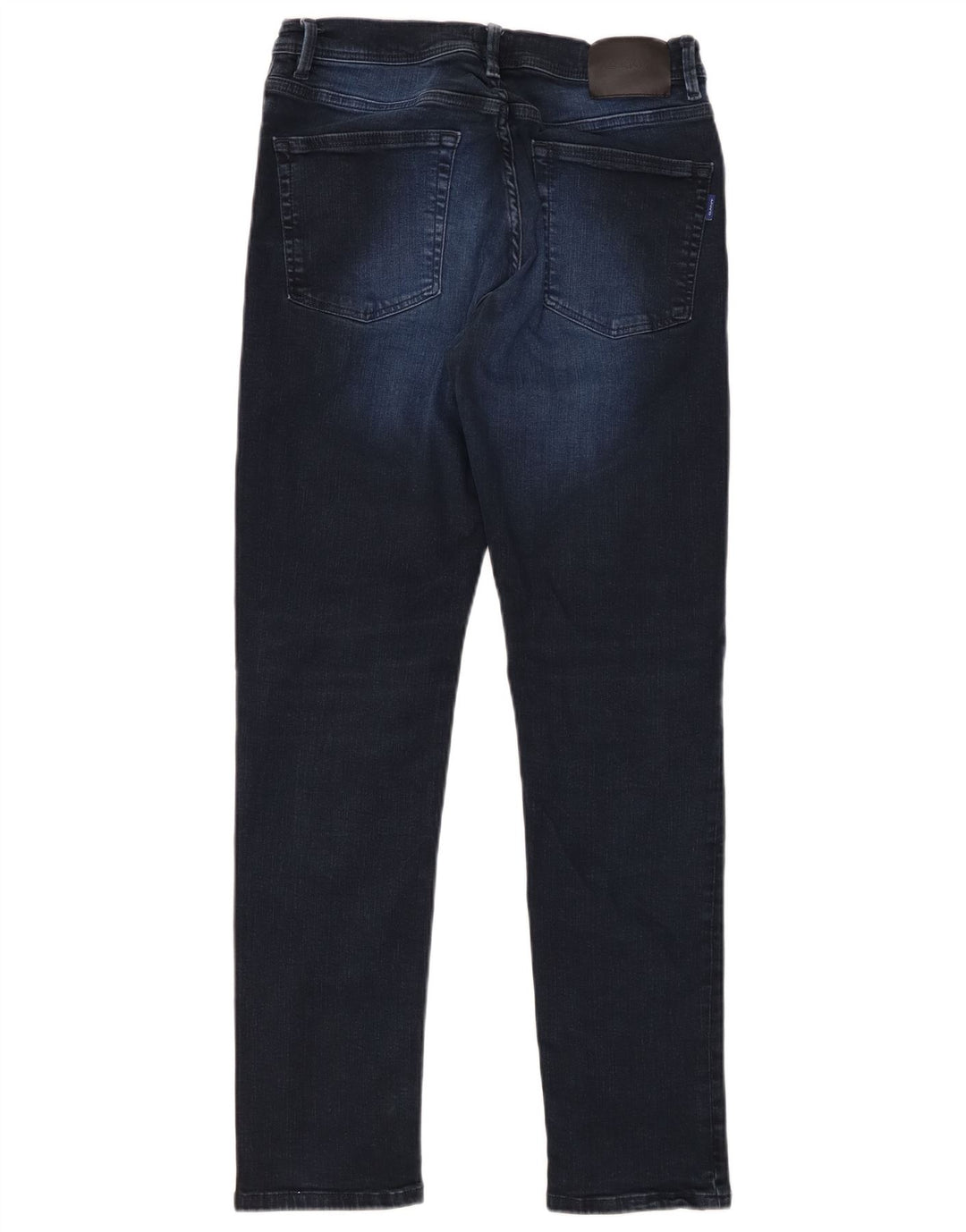 GANT Mens Slim Jeans W32 L30 Azul Marinho Algodão