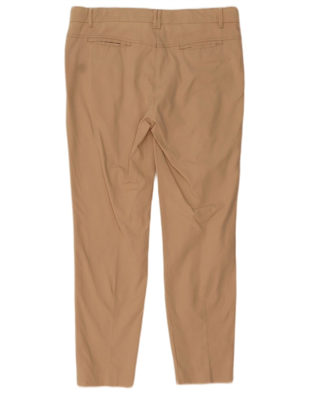 Zara Calça Chino Feminina Slim Médio W32 L26 Bege