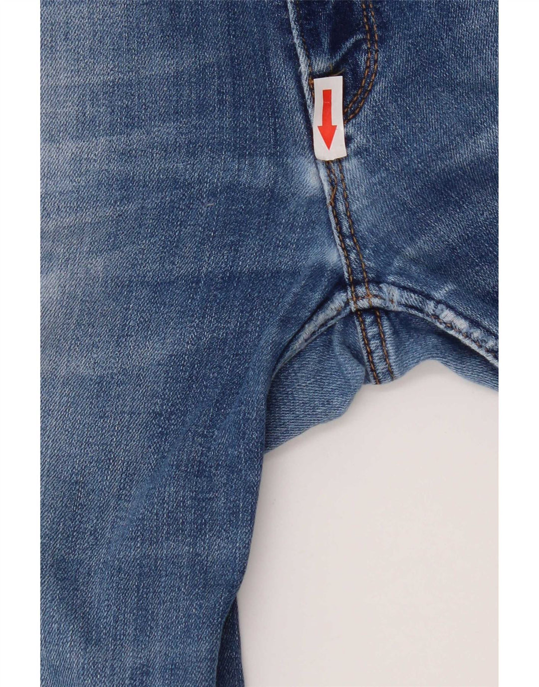 Lee Womens Marion Straight Jeans W30 L31 Azul Algodão
