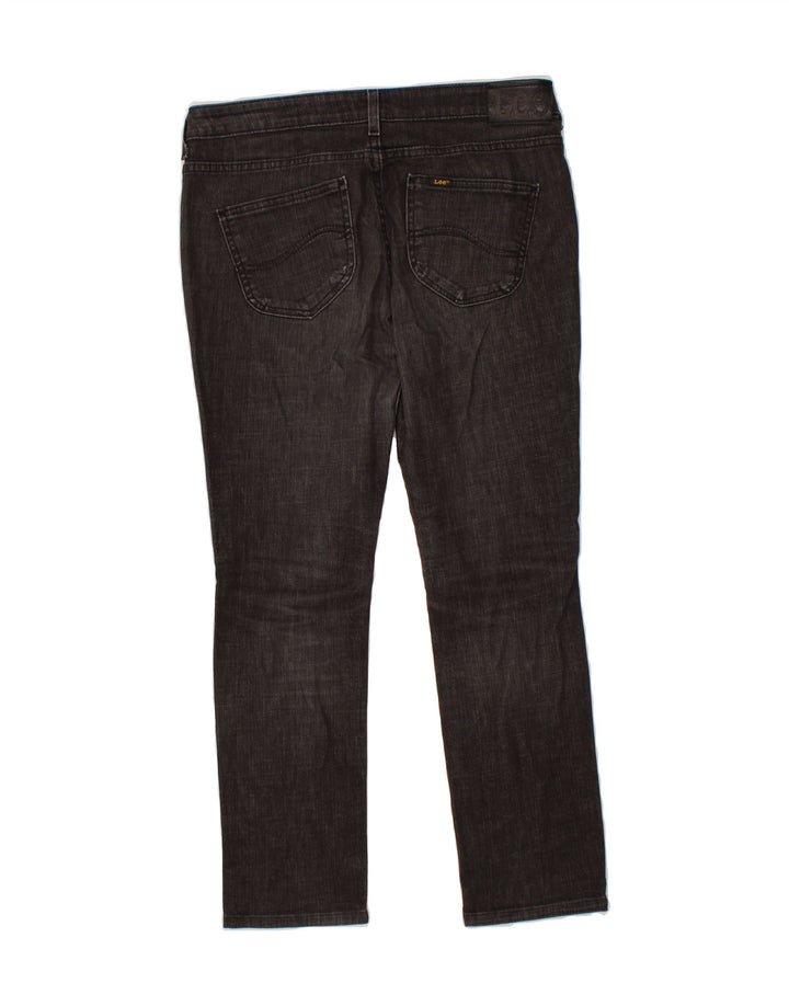 LEE Womens Slim Jeans W34 L28 Black Vintage Lee and Second-Hand Lee from Messina Hembry 