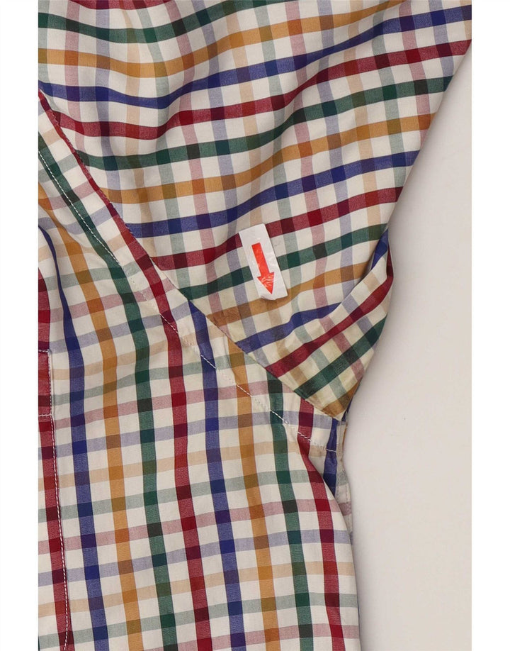 Camisa masculina Amerigo Vespucci tamanho 41 médio multicolorido guingão