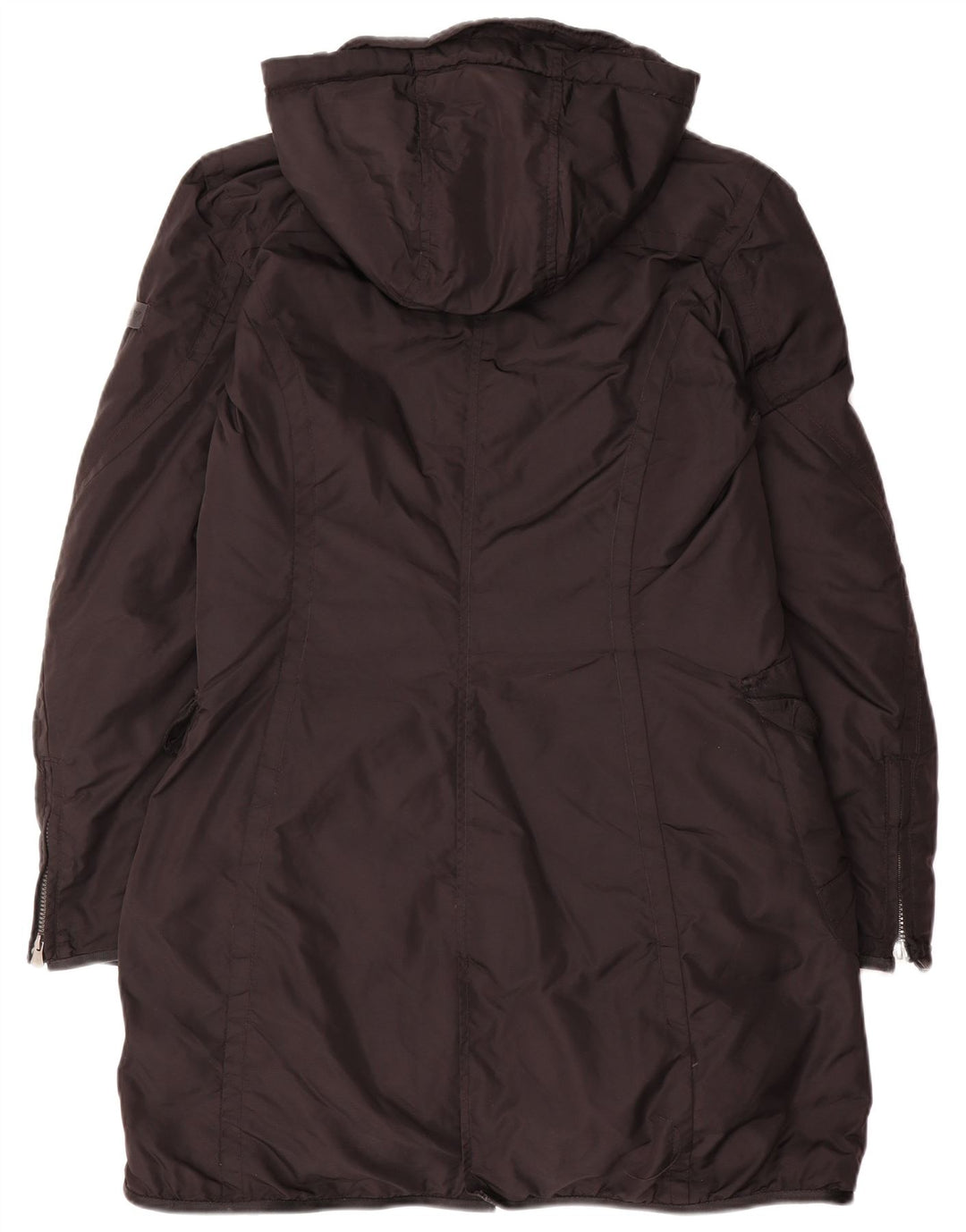 Casaco feminino acolchoado com capuz PEUTEREY IT 48 XL preto poliamida