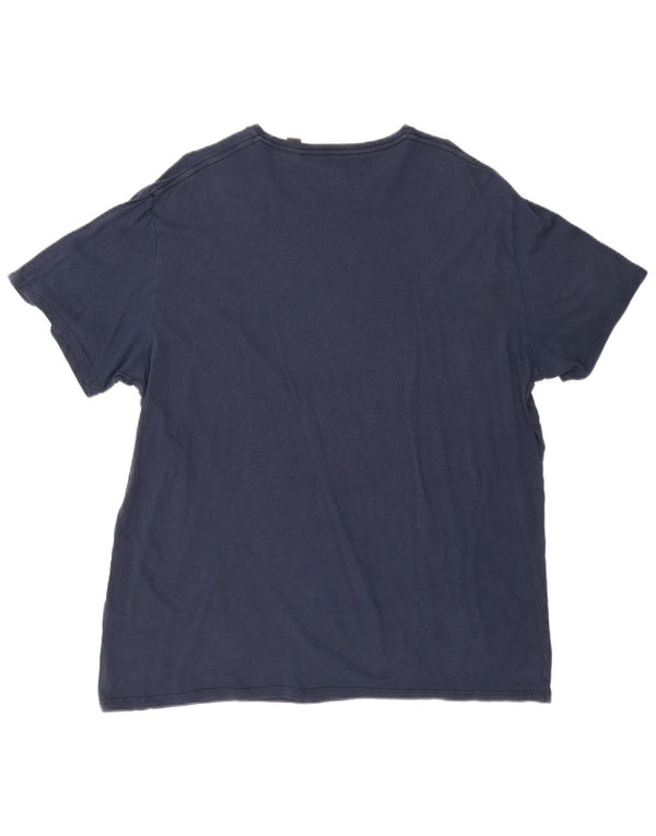 Camiseta masculina O'Neill de ajuste regular com estampa gráfica 2XL algodão azul marinho