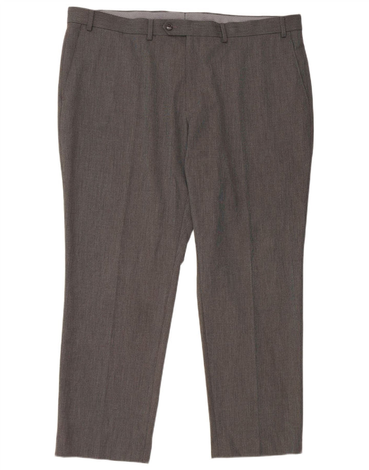 Calça masculina reta CHAPS W42 L30 cinza