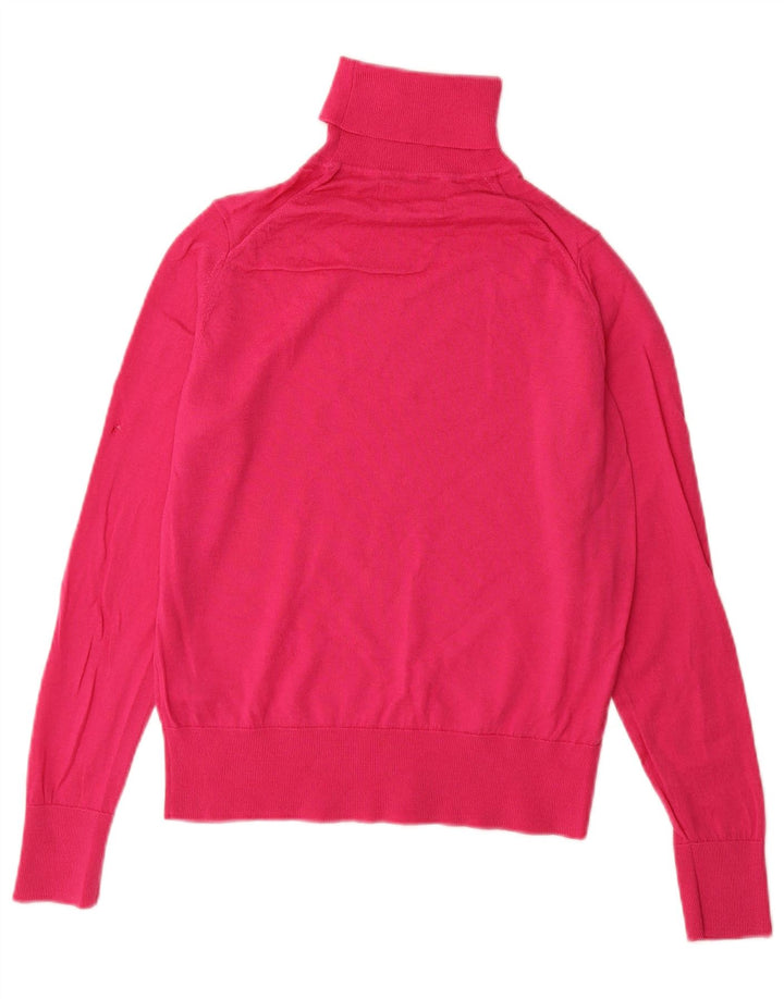 Suéter feminino Marks & Spencer com gola redonda Reino Unido 12 rosa médio