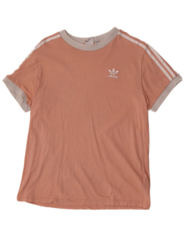 Camiseta Feminina Adidas Top UK 10 Pequena Algodão Rosa