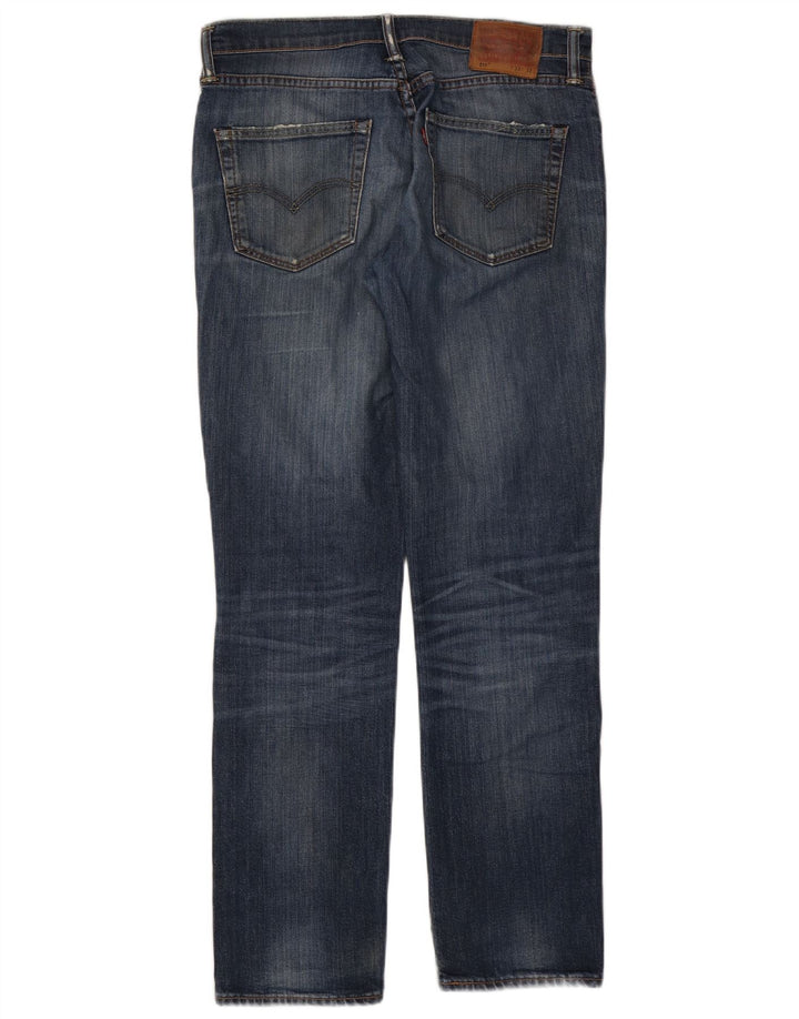Calça Jeans Levis Masculina 511 Distressed Slim W33 L32 Azul