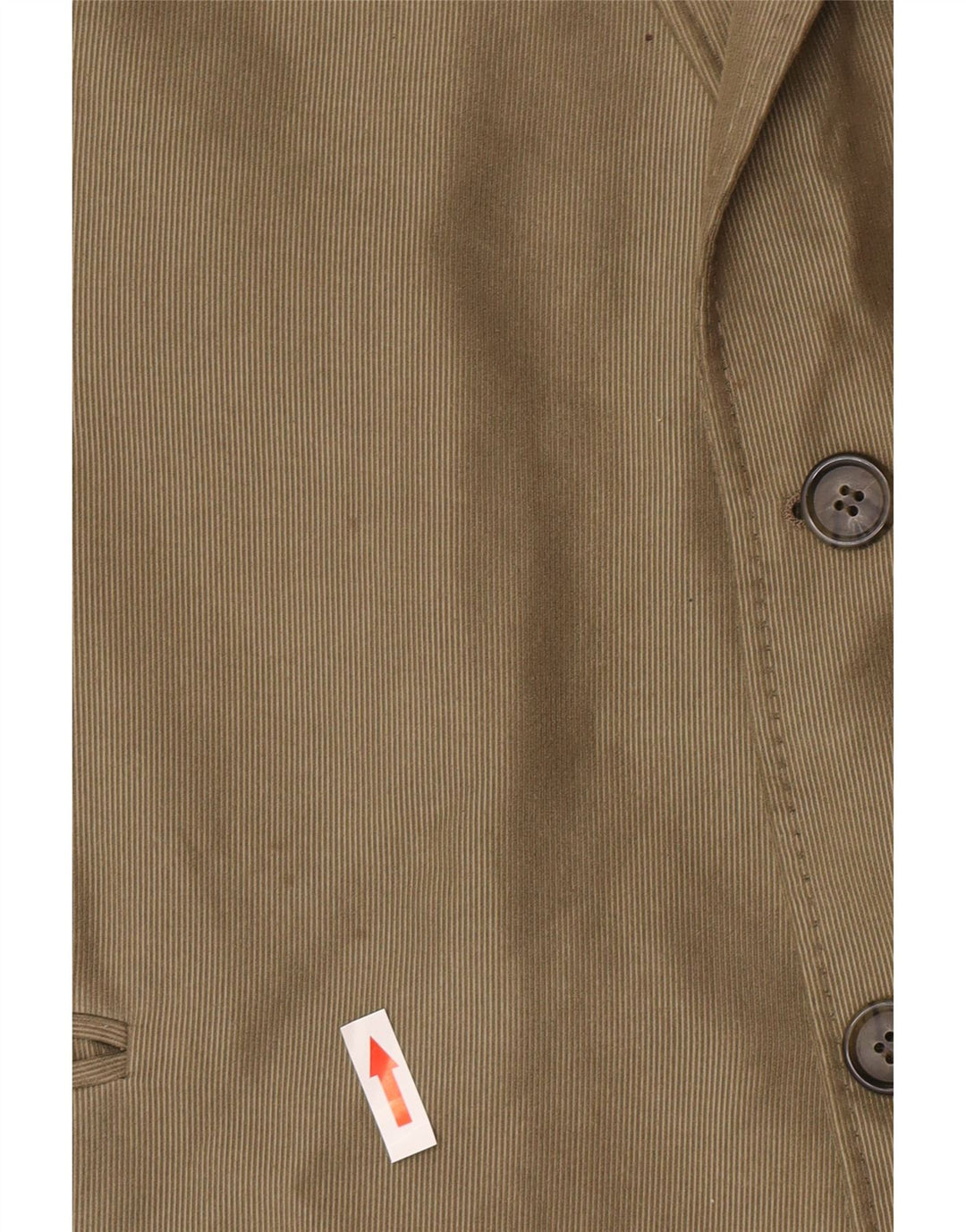 Jaqueta blazer masculina longa de 2 botões Marks & Spencer Reino Unido 48 2XL poliéster verde