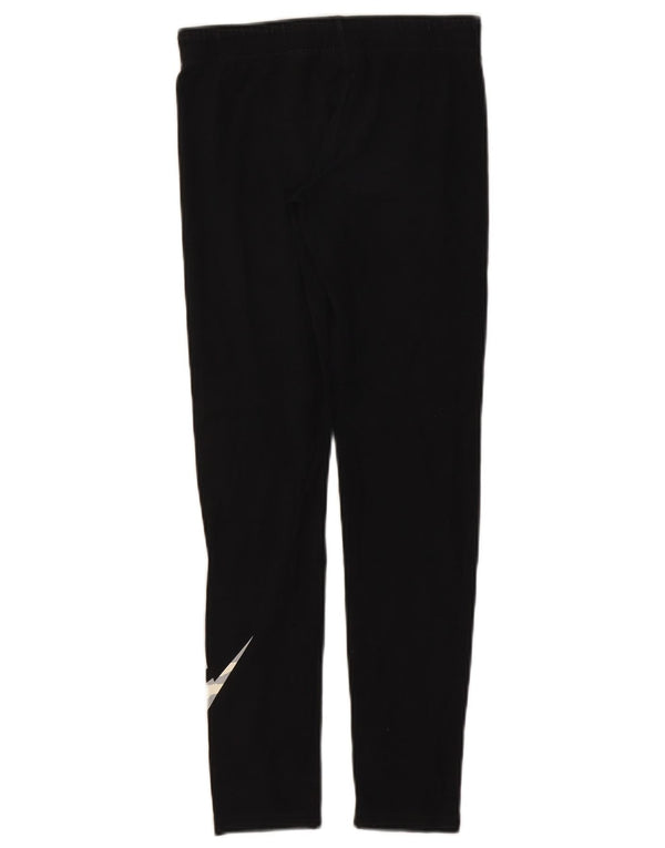 Leggings Nike Girls Tight Fit Graphic 13-14 Anos XL Preto