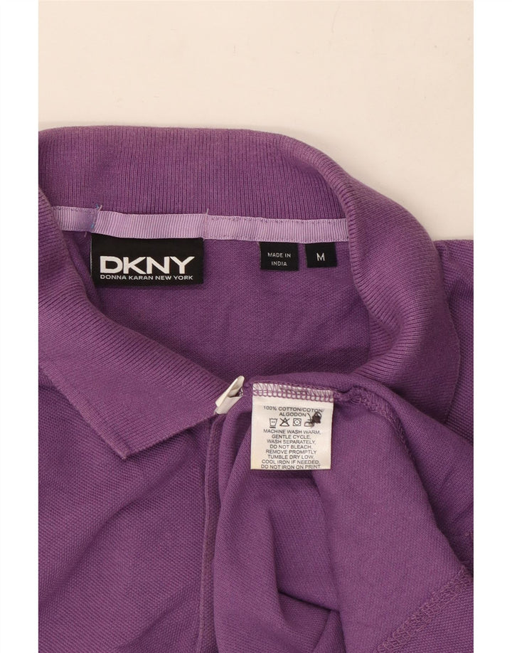 Camisa polo masculina Dkny médio algodão roxo