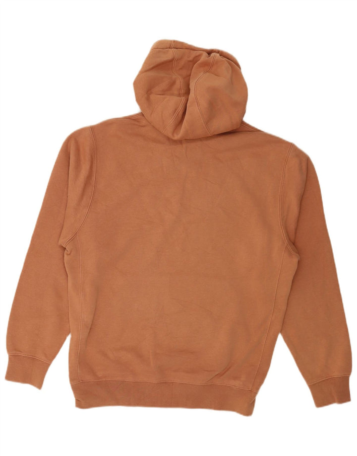 Adidas Mens Hoodie Jumper Pequeno Algodão Marrom
