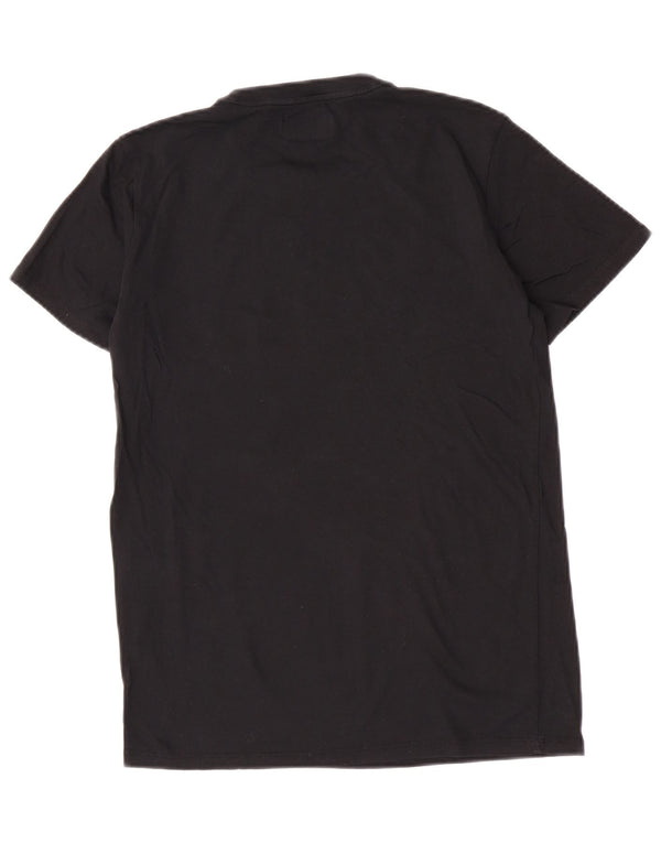 Camiseta gráfica Emporio Armani Boys 15-16 anos preta