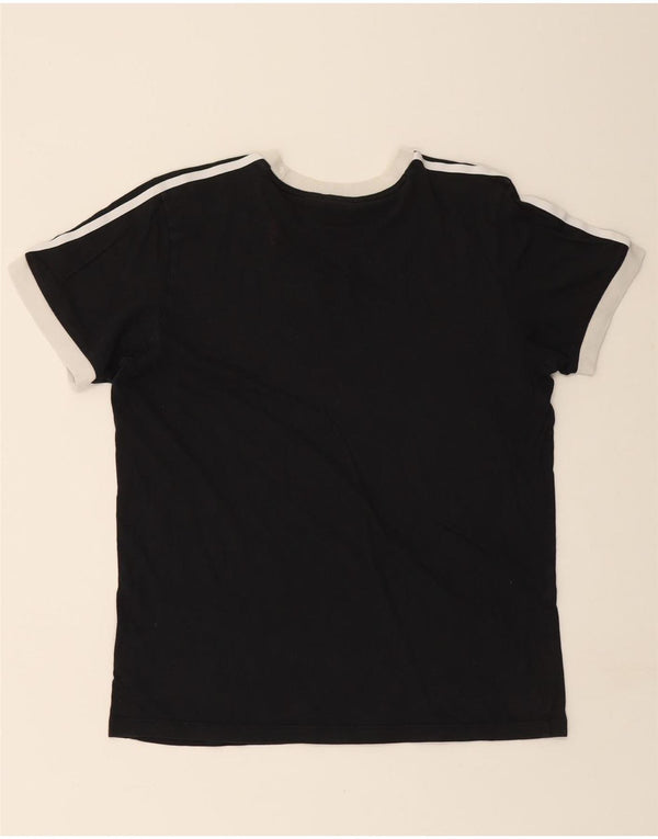 Camiseta Adidas Feminina Top UK 12 Médio Algodão Preto