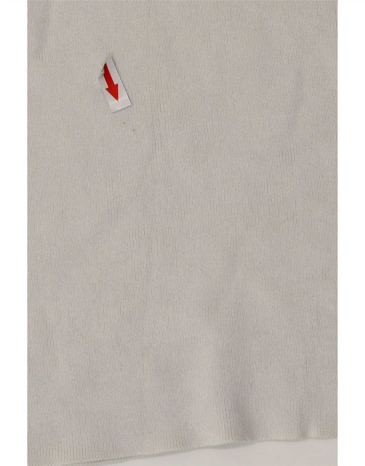 Colete feminino Marks & Spencer UK 16 grande viscose esbranquiçada