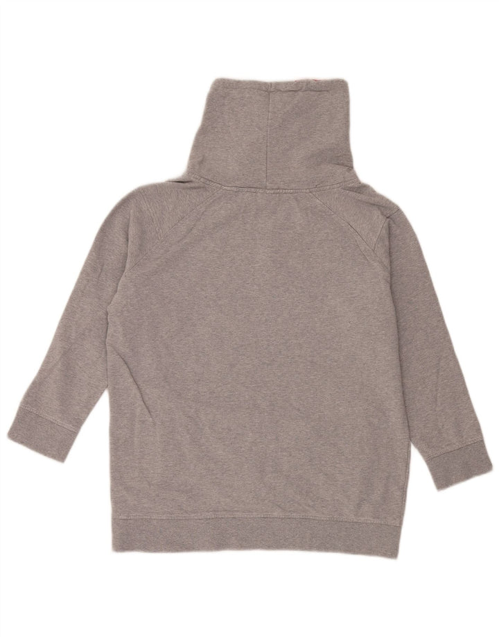 Suéter gráfico feminino Ellesse Reino Unido 16 grande algodão cinza