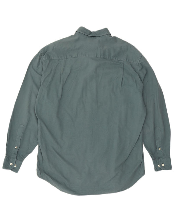 Camisa masculina THINK PINK tamanho 39 15 1/2 algodão verde médio