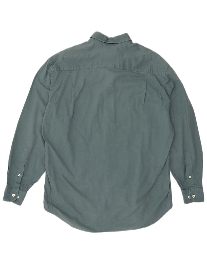 Camisa masculina THINK PINK tamanho 39 15 1/2 algodão verde médio