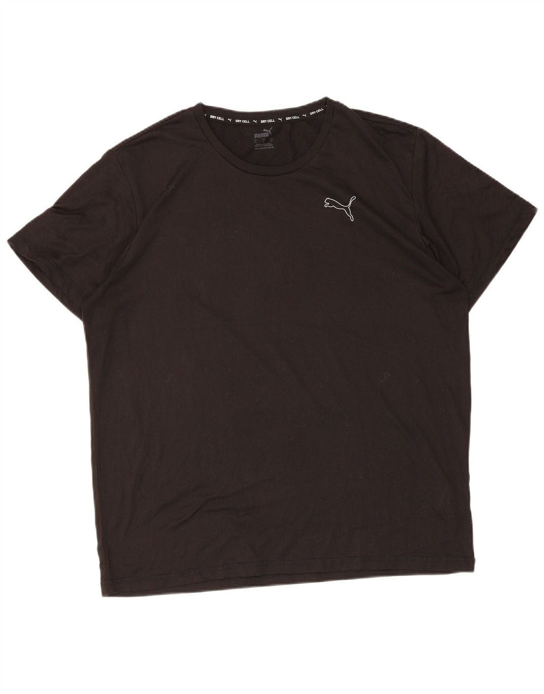 Camiseta masculina Puma grande poliéster preto