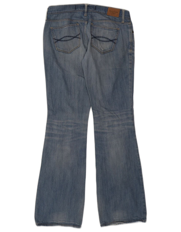 Calça jeans feminina Abercrombie & Fitch US 2 XS W26 L31 azul algodão