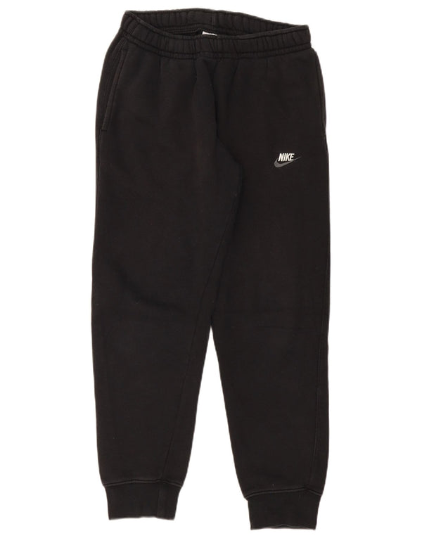 Nike Mens Treino Calças Joggers Pequeno Algodão Preto
