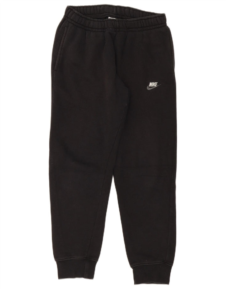 Nike Mens Treino Calças Joggers Pequeno Algodão Preto