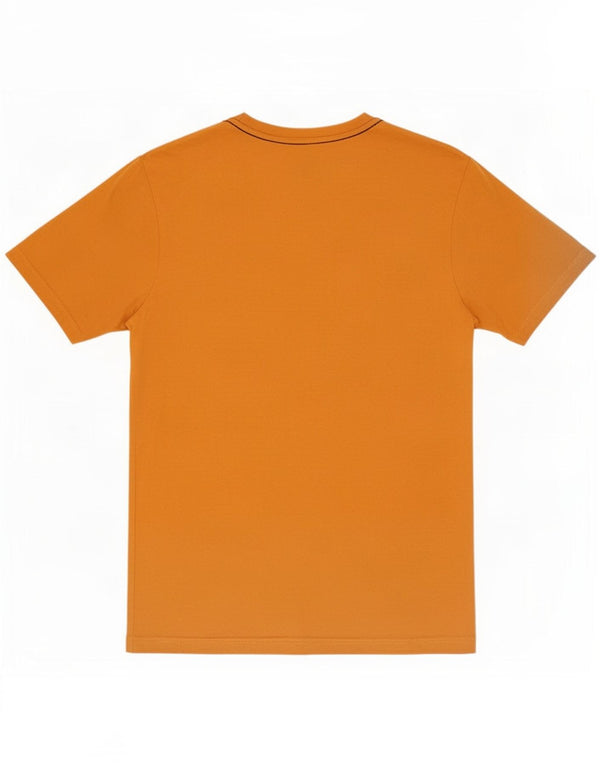 Camiseta gráfica masculina Mountain Warehouse algodão laranja médio