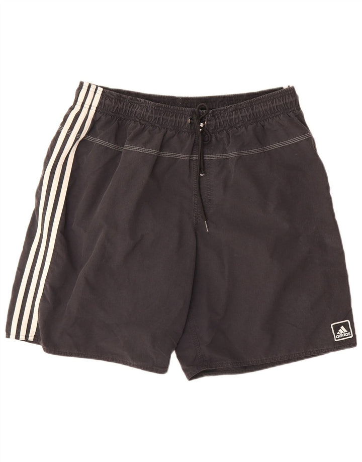 Shorts de natação masculino Adidas XL preto nylon