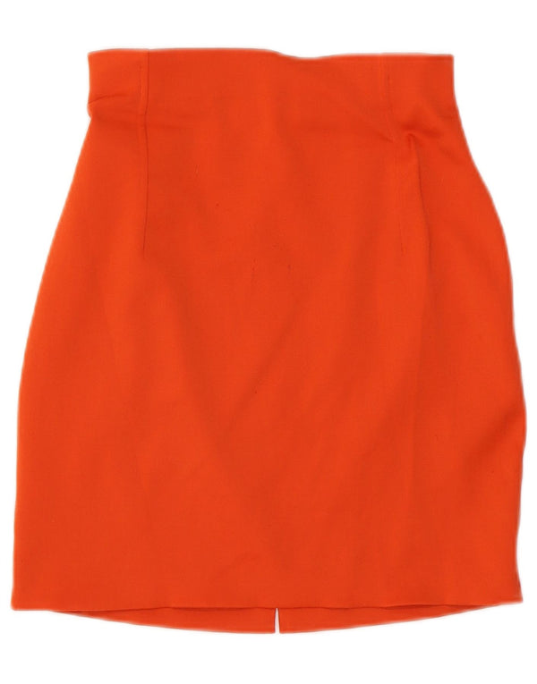 Mini saia lápis feminina Regina Rubens W24 XS vermelha