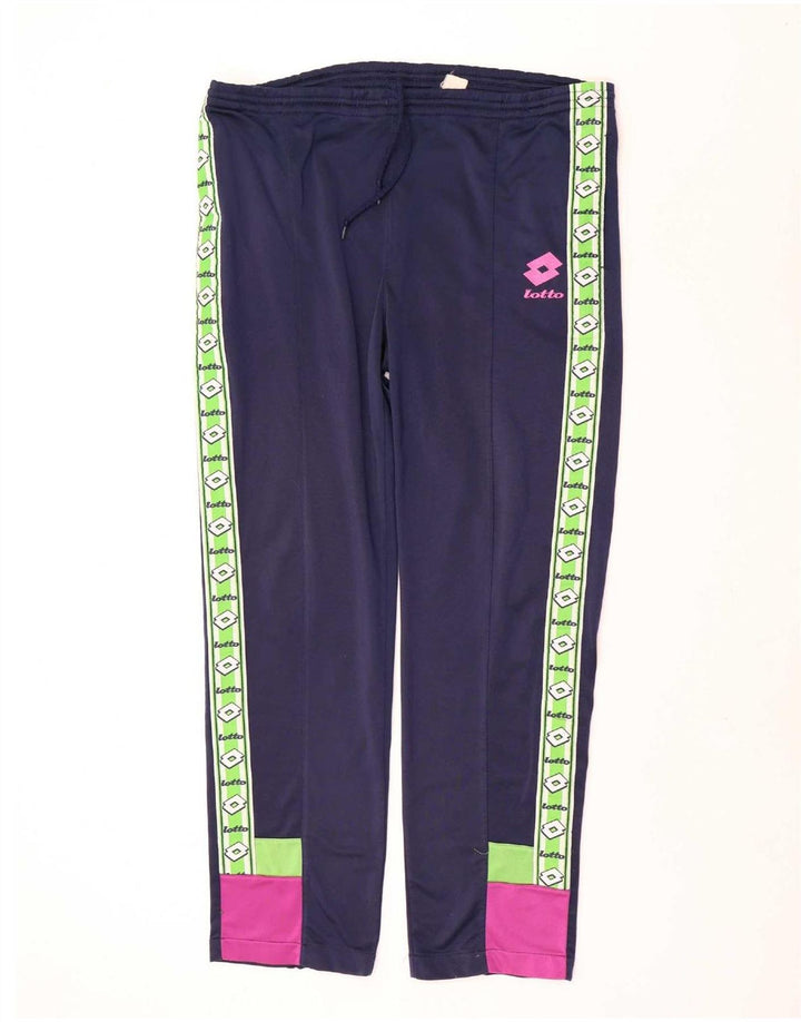 Lotto Mens Full Tracksuit XL Azul Marinho Colorblock