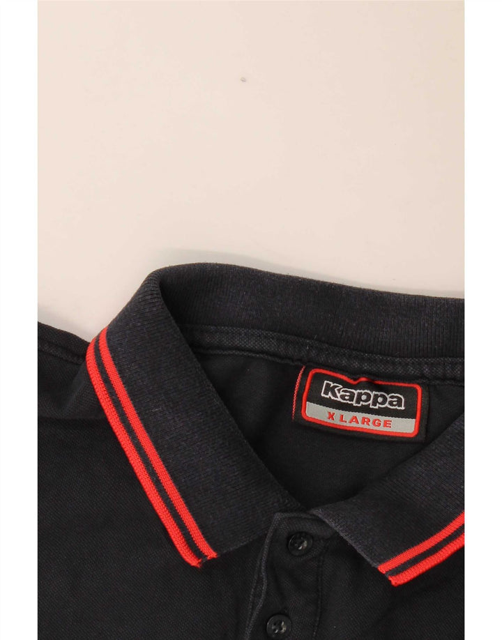 Camisa polo masculina Kappa XL azul marinho listrada
