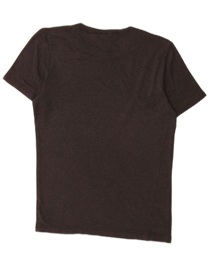 Camiseta G-Star masculina gráfica grande cinza