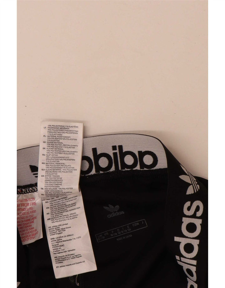 Leggings Adidas Meninas Graphic 11-12 Anos Preto Poliéster