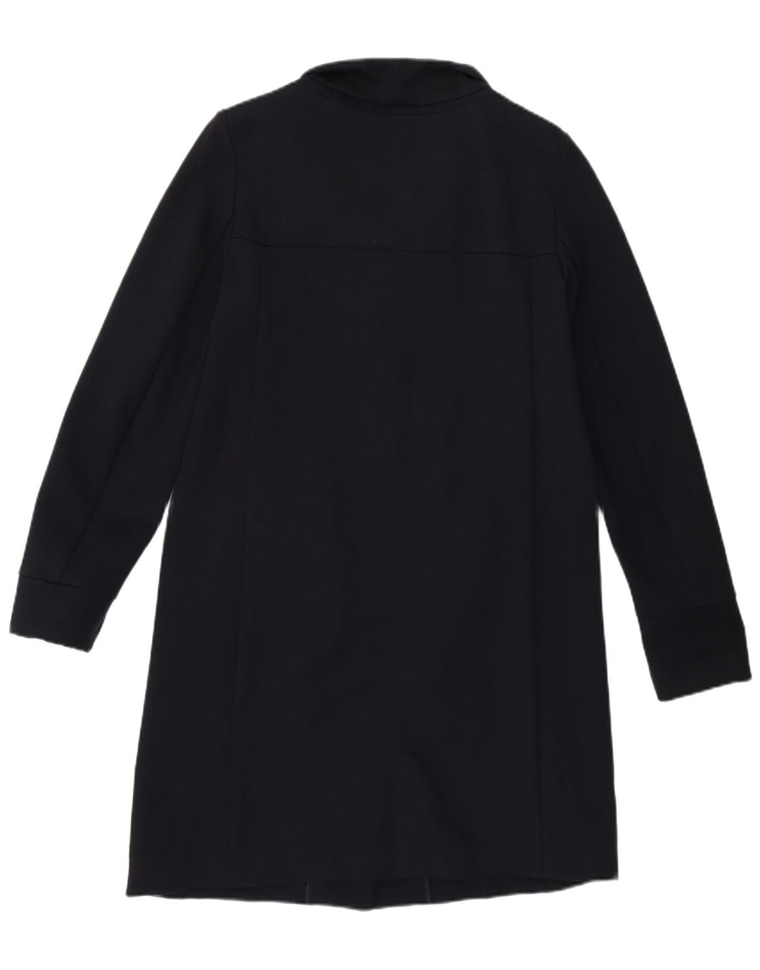 Sobretudo feminino Geox Respira UK 8 pequeno algodão azul marinho
