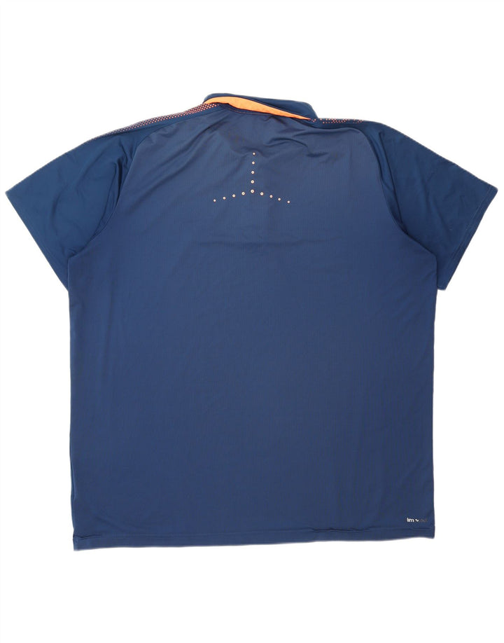 ADIDAS Mens Climacool Polo Shirt XL Azul