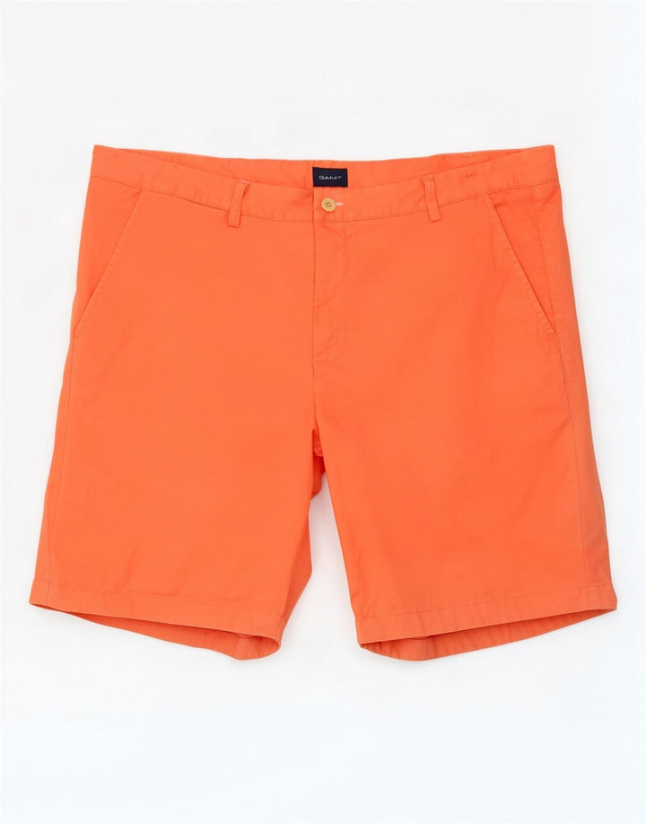 Gant Mens Chino Shorts W40 XL Laranja Algodão