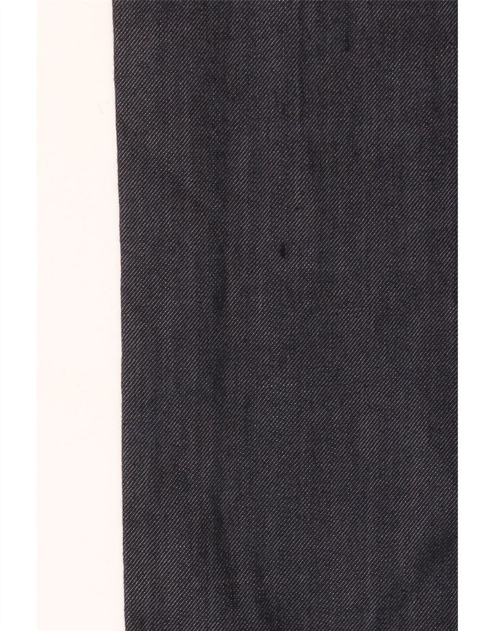 Zara Mens Straight Jeans EU 40 Médio W31 L34 Azul Marinho