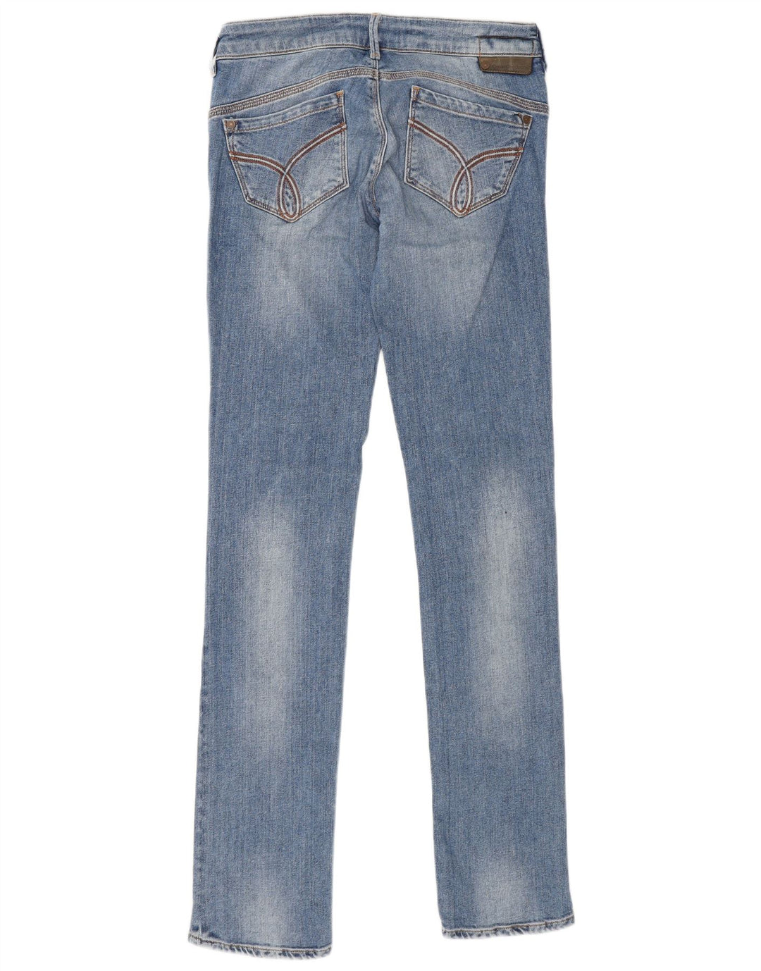 Calça jeans feminina CALVIN KLEIN W27 L33 azul algodão