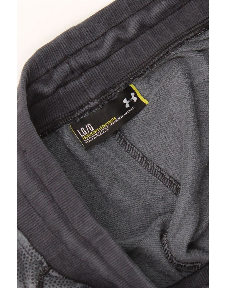 Shorts esportivos masculinos Under Armour grande camuflagem azul marinho