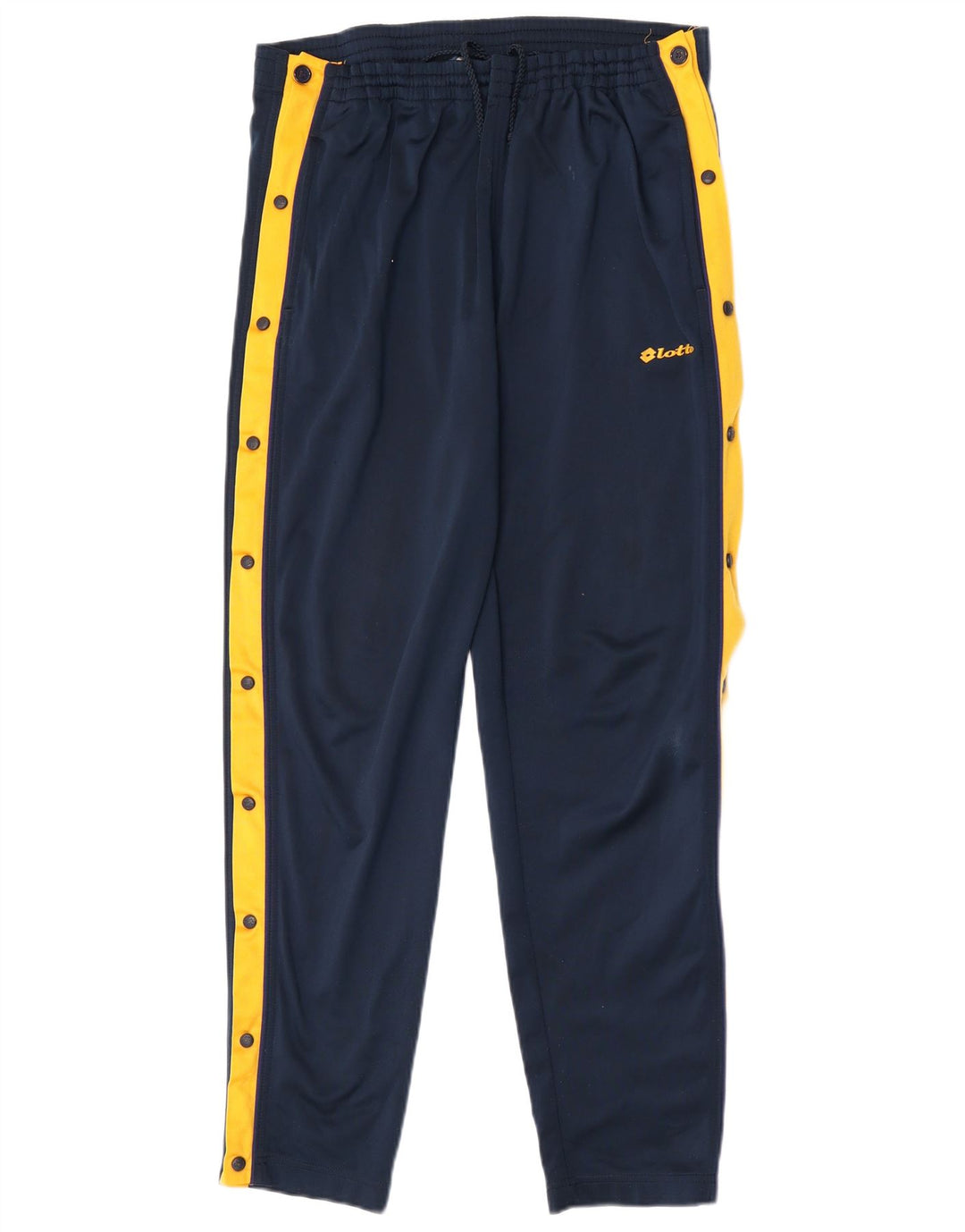 Calça de treino masculina Lotto Joggers médio azul marinho colorblock