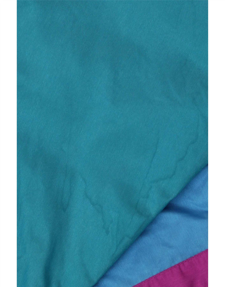 Jaqueta masculina de agasalho Rucanor UK 38/40 bloco colorido médio multicolorido