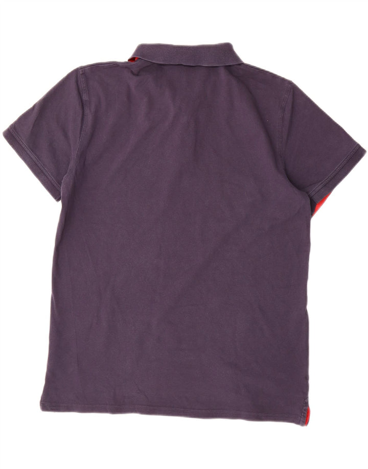 Camisa polo masculina Gant XL azul marinho algodão