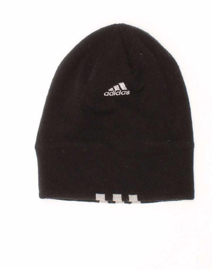 Gorro masculino Adidas tamanho único poliéster listrado preto