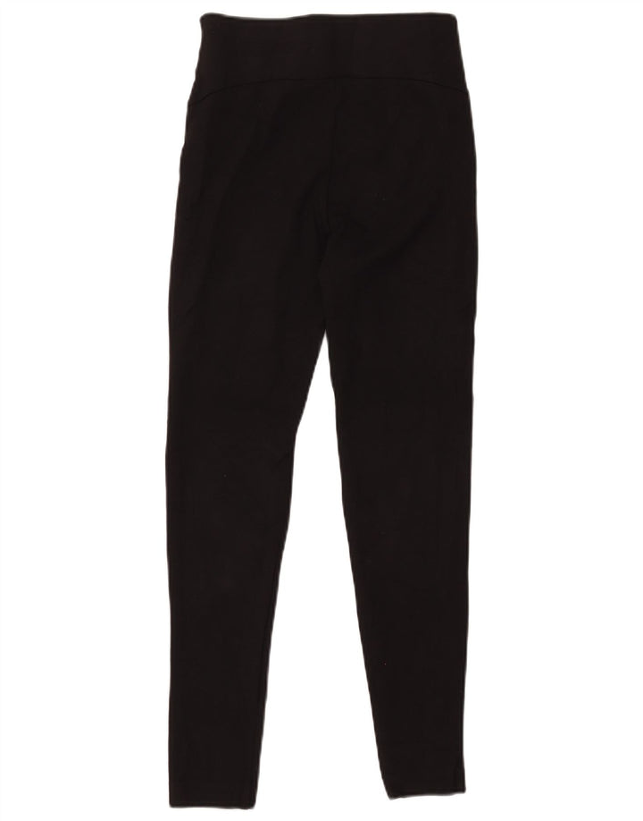 Zara Leggings Mulher UK 6 XS Viscose Preta