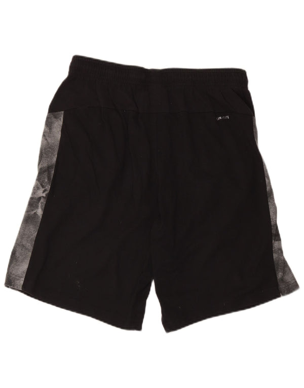 Adidas Mens Climalite Sport Shorts Grande Algodão Colorblock Preto