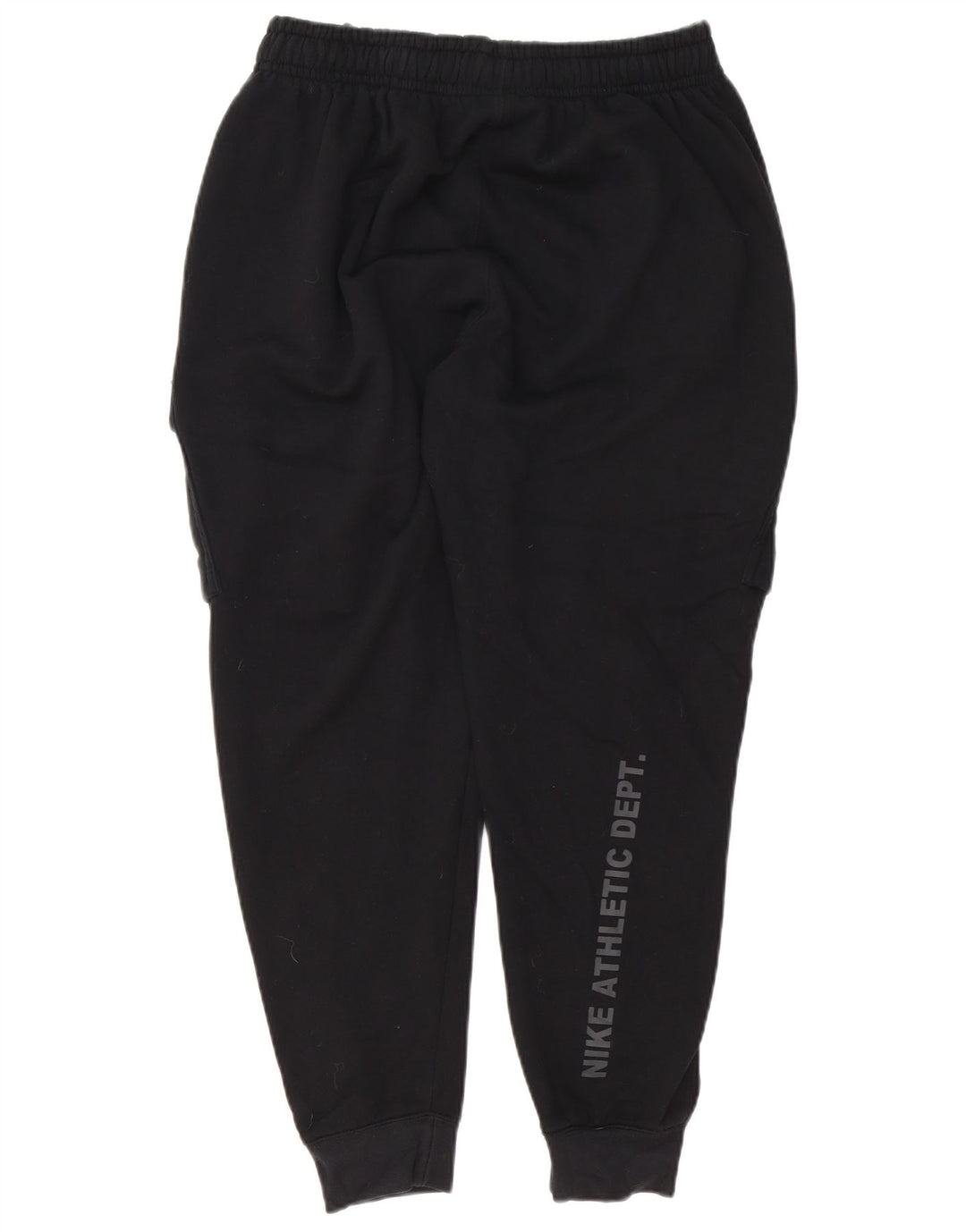 Calça esportiva Nike masculina gráfica cargo grande de algodão preto