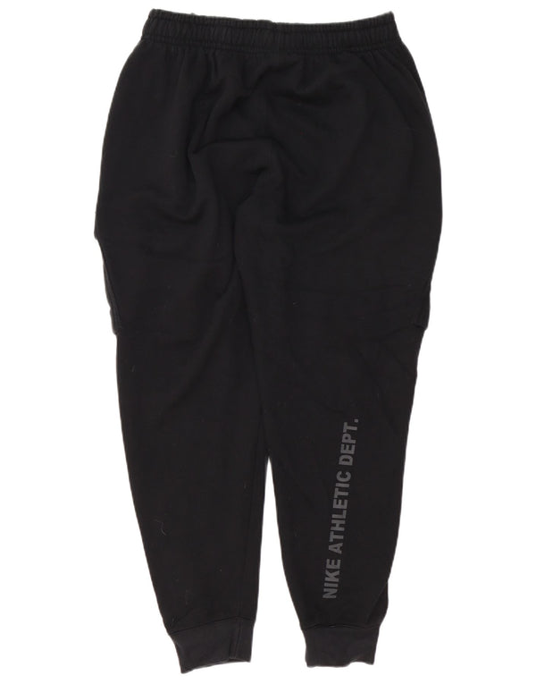 Calça esportiva Nike masculina gráfica cargo grande de algodão preto